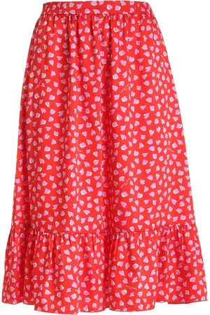 Marc Jacobs Femme, Jupes, Rouge, Taille: 38 FR The Ruffle Skirt