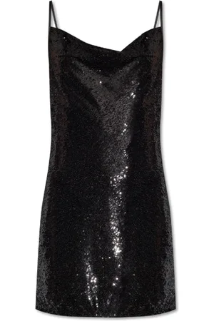 AllSaints Femme, Robes, Noir, Taille: 40 FR Robe pailletée Haddi