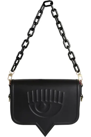 Chiara Ferragni Femme, Sacs, Noir, Taille: ONE Size Sac bandoulière noire Eyelike