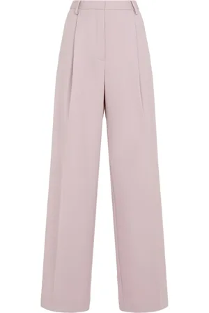 DRIES VAN NOTEN Femme, Pantalons, Rose, Taille: 38 FR Pantalon Large