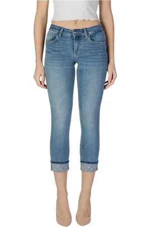 Liu Jo Femme, Jeans, Bleu, Taille: W28 L28 Jean Bootcut Court