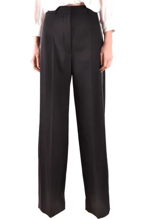 Burberry Femme, Pantalons, Noir, Taille: 40 FR Pantalon large