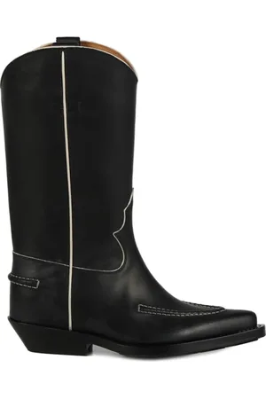 Chloé Femme, Chaussures, Noir, Taille: 36 EU Bottes Texanes