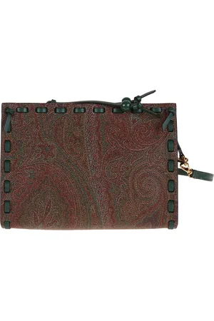 Etro Femme, Sacs, Brun, Taille: ONE Size Sac à Bandoulière Métallique Design Élégant