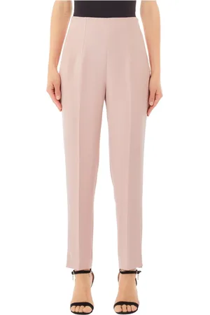 Liu Jo Femme, Pantalons, Rose, Taille: 38 FR Slim Fit Cigarette Pantalons