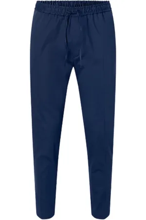 Calvin Klein Homme, Pantalons, Bleu, Taille: S Pantalon Jogger Stretch en Sateen