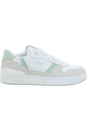 Lacoste Femme, Chaussures, Blanc, Taille: 38 EU Ensemble de chaussures T-Clip