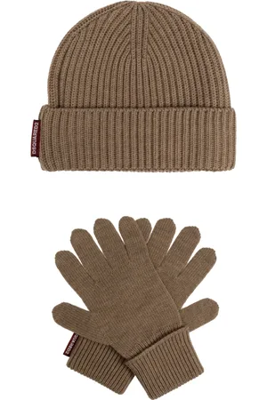 Dsquared2 Femme, Accessoires, , Taille: ONE Size Ensemble Bonnet et Gants