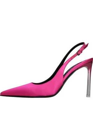 Sergio Rossi Femme, Chaussures, Rose, Taille: 37 1/2 EU Avec talon Fuchsia