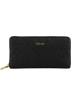 Liu Jo Femme, Accessoires, Noir, Taille: ONE Size Portefeuille Femme avec Fermeture Éclair