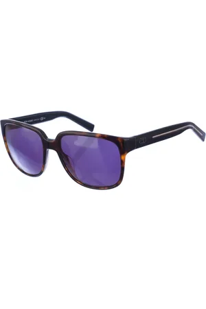 Dior Homme, Accessoires, Brun, Taille: ONE Size Lunettes de soleil ovales en acétate