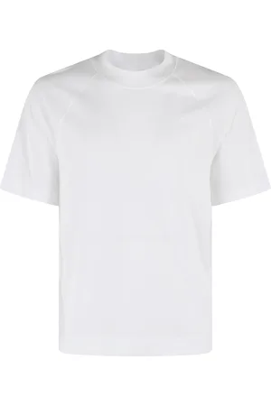 Circolo Homme, Tops, Blanc, Taille: L T-shirt Blanc Col Rond