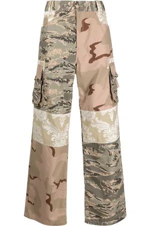Marine Serre Homme, Pantalons, , Taille: S Pantalon Cargo