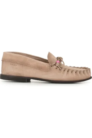 Alexander Hotto Femme, Chaussures, , Taille: 38 1/2 EU Mocassin en Daim avec Décoratif