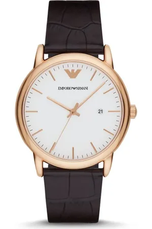 Emporio Armani Unisex, Accessoires, Noir, Taille: ONE Size Montre Élégante et Pratique