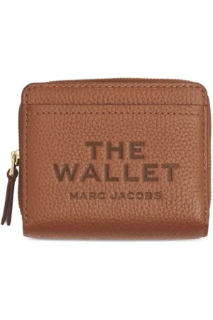 Marc Jacobs Femme, Accessoires, Brun, Taille: ONE Size Mini Portefeuille Compact