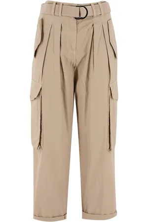 ERMANNO SCERVINO Femme, Pantalons, , Taille: 36 FR Pantalon Cargo Ceinturé