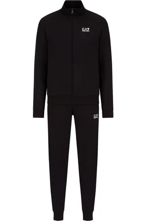 EA7 Homme, Sport, Noir, Taille: XL Ensemble de sport noir
