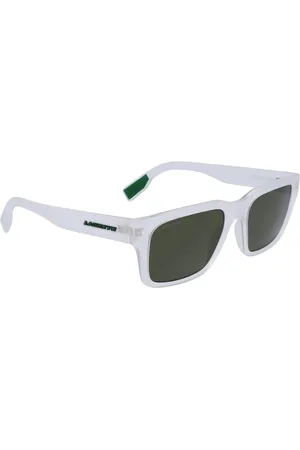 Lacoste Homme, Accessoires, Gris, Taille: ONE Size Lunettes de soleil injectées transparentes
