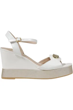 Liu Jo Femme, Chaussures, Blanc, Taille: 41 EU Collection Élégante de Sandales pour Femmes