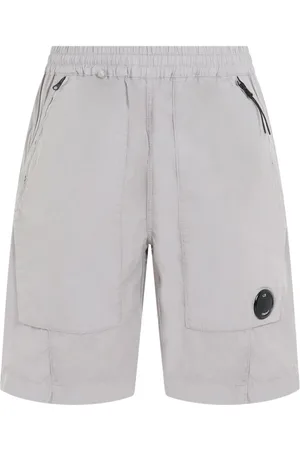 C.P. Company Homme, Shorts, Gris, Taille: M Shorts en coton rip-stop