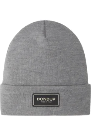 Dondup Homme, Accessoires, Gris, Taille: ONE Size Bonnet Gris