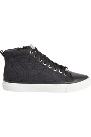 Calvin Klein Femme, Chaussures, Noir, Taille: 36 EU Baskets montantes