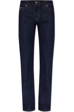 VERSACE Femme, Jeans, Bleu, Taille: W27 Jean droit