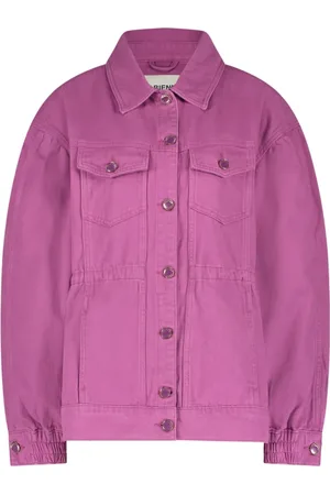 Fabienne Chapot Femme, Vestes, Violet, Taille: 40 FR Daniela Denim Jacket
