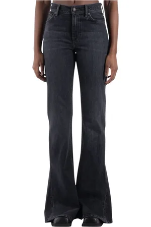 Acne Studios Femme, Jeans, Noir, Taille: 36 FR Jean en Coton Noir