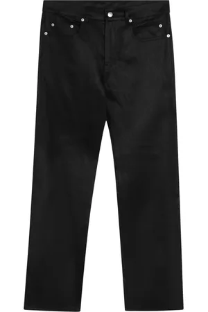 Rick Owens Homme, Pantalons, Noir, Taille: W32 Pantalon Slim Fit