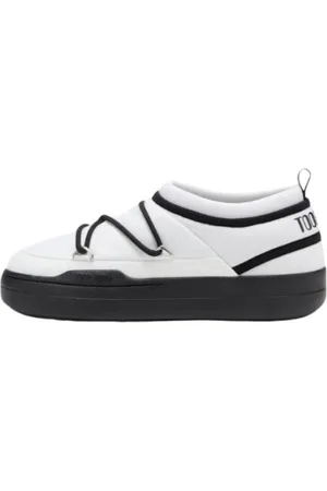 Moon Boot Homme, Chaussures, Blanc, Taille: 38 EU Park Icon Waterproof Baskets