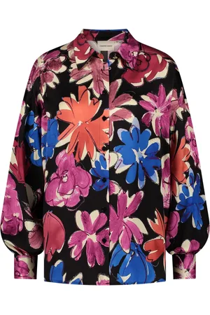 Fabienne Chapot Femme, Blouses et Chemises, Multicolore, Taille: 36/38 FR Blouse Gabriel