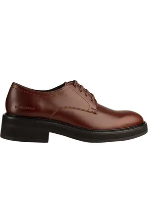 Dsquared2 Homme, Chaussures, Brun, Taille: 39 EU Chaussures Camel en Cuir