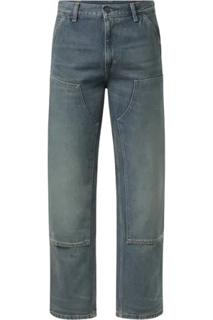 Carhartt Homme, Jeans, Bleu, Taille: W30 Pantalon de Travail Double Genou