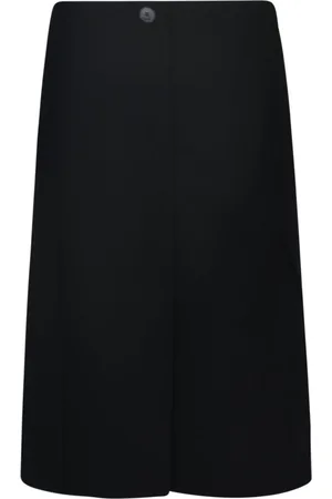 Lanvin Femme, Jupes, Noir, Taille: 38 FR Jupe Midi