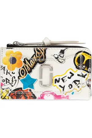 Marc Jacobs Femme, Accessoires, Multicolore, Taille: ONE Size Porte-cartes à imprimé