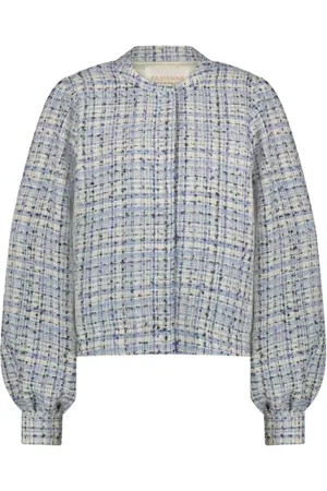 Fabienne Chapot Femme, Vestes, Bleu, Taille: 42 FR Veste Carice