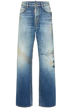 Dsquared2 Femme, Jeans, Bleu, Taille: 38 FR Jean Évasé en Denim