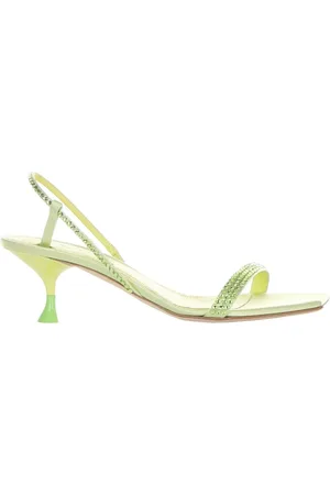 3Juin Femme, Chaussures, Vert, Taille: 37 1/2 EU High Heel Sandales