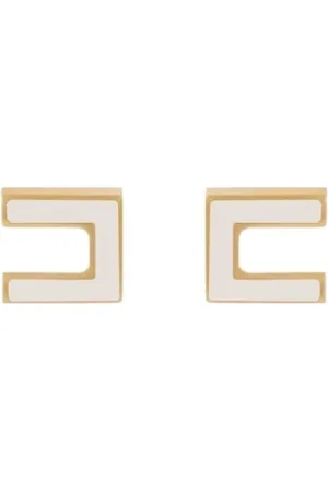 Elisabetta Franchi Femme, Accessoires, Jaune, Taille: ONE Size Boucles d`oreilles élégantes