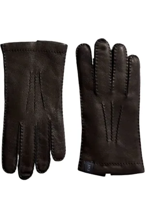 FAY Unisex, Accessoires, Brun, Taille: L Gants Élégants