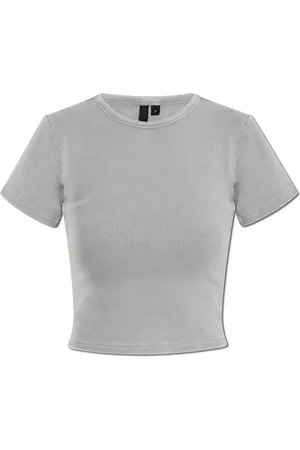 Entire Studios Femme, Tops, Gris, Taille: 36 FR Micro Waffle T-Shirt