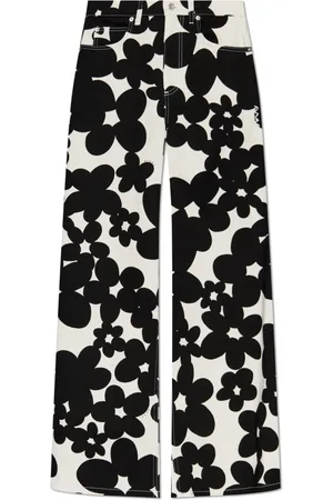 Marni Femme, Jeans, Blanc, Taille: 36 FR Dillies Wide Pants
