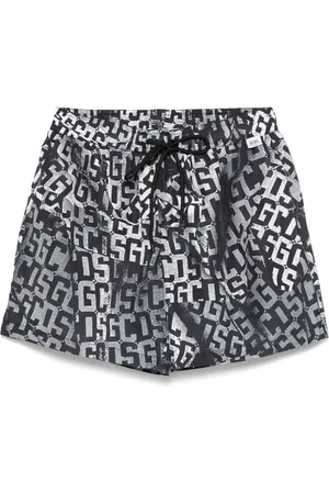 GCDS Homme, Maillots de bain, Noir, Taille: XS Maillot de Bain Noir pour Homme