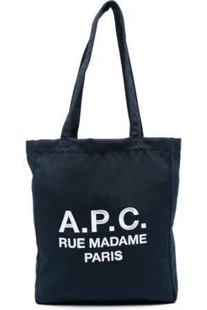 A.P.C. Homme, Sacs, Bleu, Taille: ONE Size Sac bandoulière bleu marine foncé