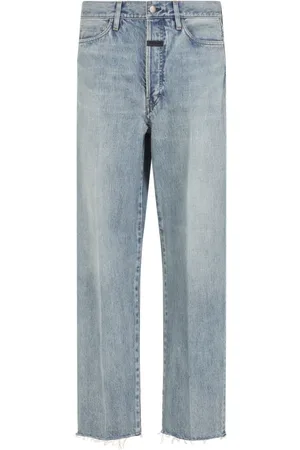 FEAR OF GOD Homme, Jeans, Bleu, Taille: W32 Jean Droit Rétro 5 Poches