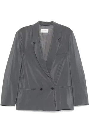 LEMAIRE Femme, Vestes, Gris, Taille: 40 FR Veste Élégante