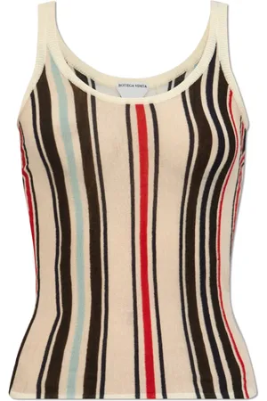 Bottega Veneta Femme, Tops, Multicolore, Taille: 36 FR Top à rayures