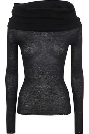 Filippa K Femme, Tops, Noir, Taille: 42 FR Haut à épaules dénudées